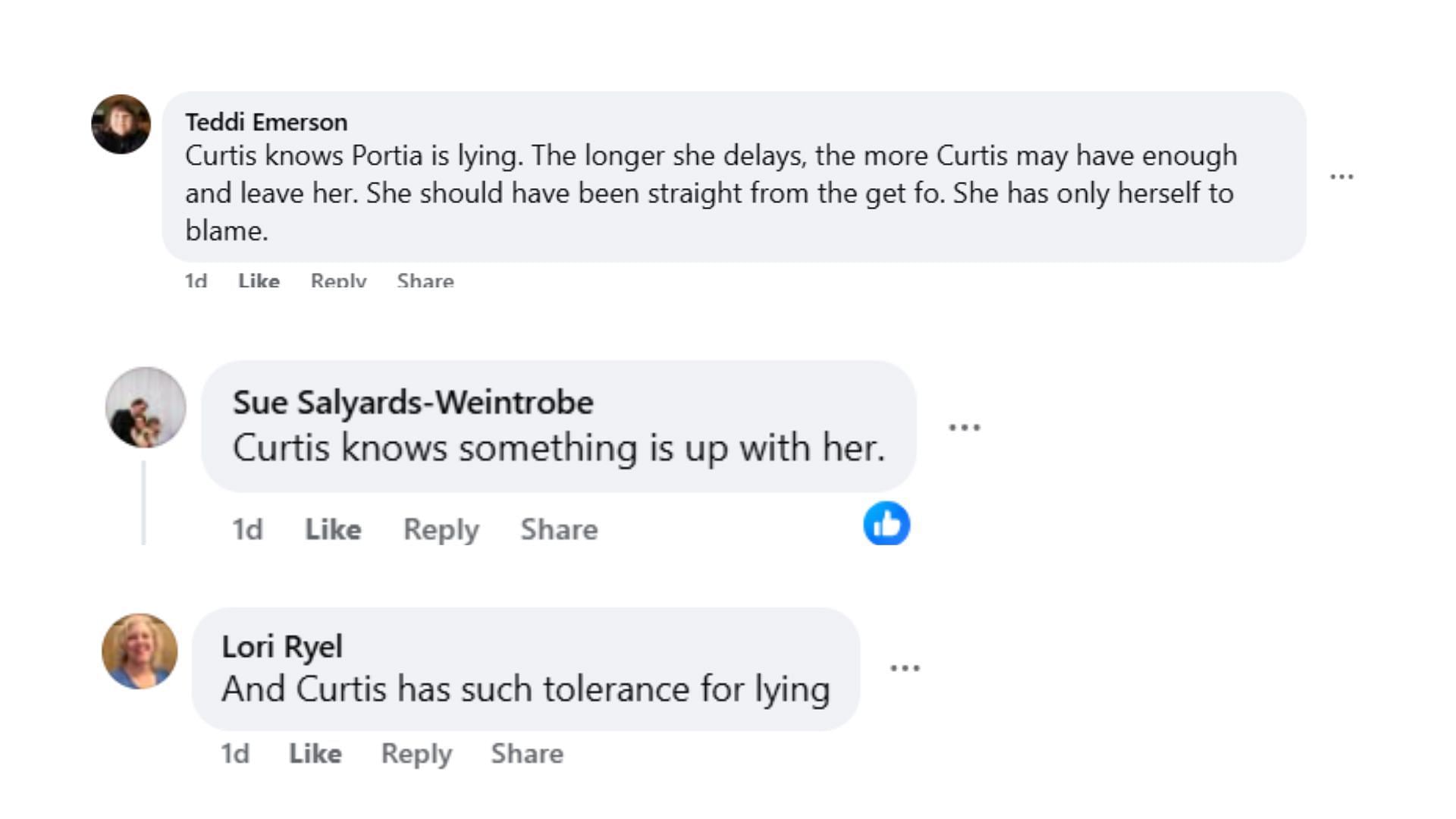 Comments by fans on the post (Image via Facebook/@Gethro Dorcent)
